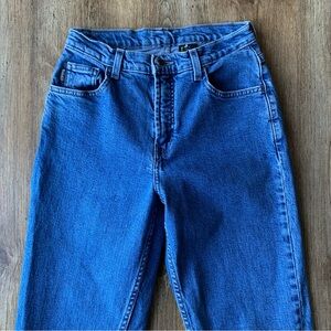 Vintage Lois Jeans Denim Made In Canada 26x27 Blue Medium Wash Julie 90s